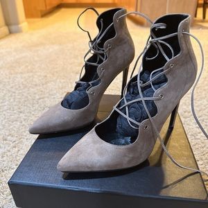 YSL lace up pumps. Excellent condition. Size 37